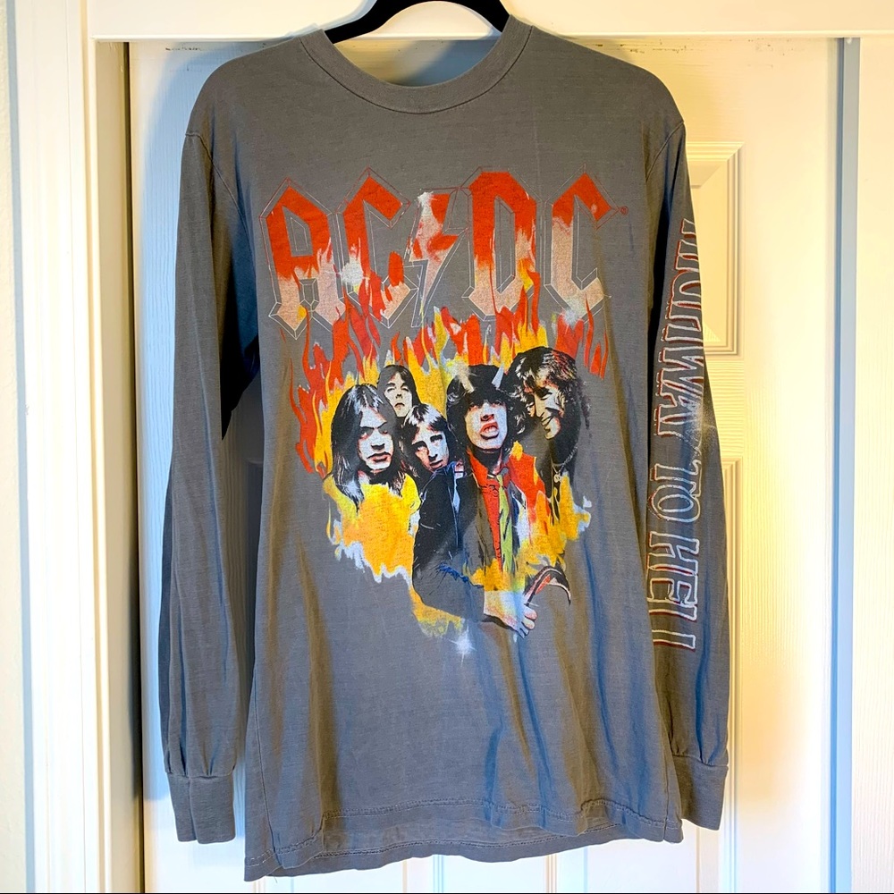 ACDC Highway To Hell Long Sleeve Tee NWOT